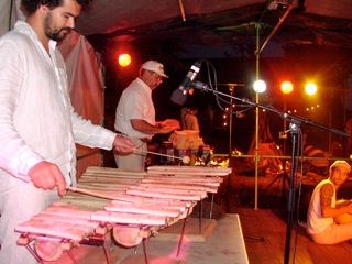 concert de percussions en argile 